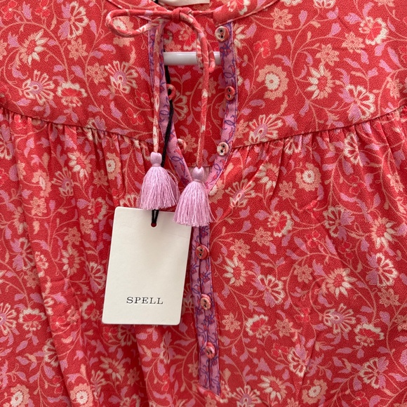 Spell Sunshine Bandit Blouse/Cayenne - Picture 7 of 7